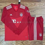 Camisetas Futbol Niños Bayern Munich Primera Equipación Manga Larga 2021-22..